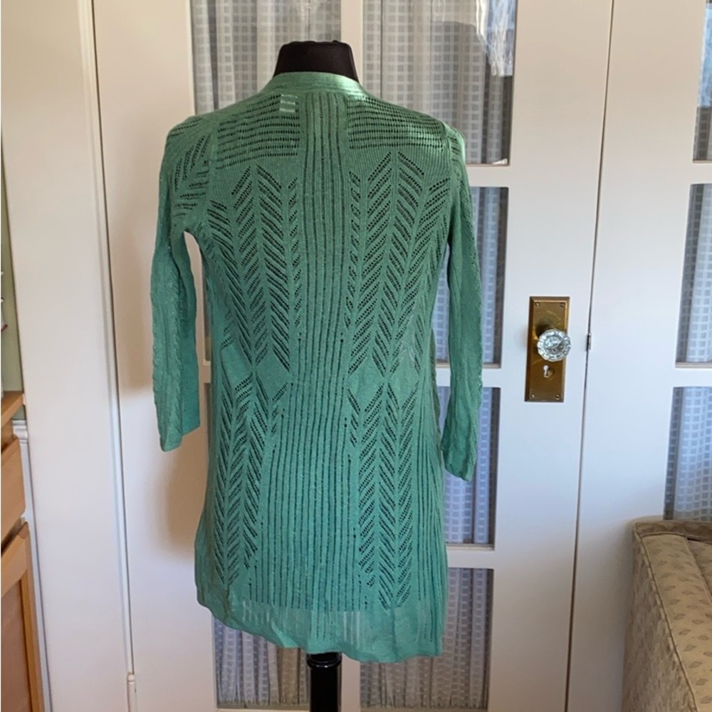Beautiful and Unique Anthro Cardigan - Picture 4 of 7